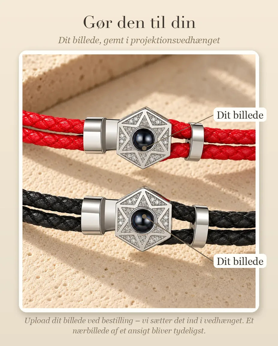 Armbånd med Billede Indeni - personaliseringsguide: billede