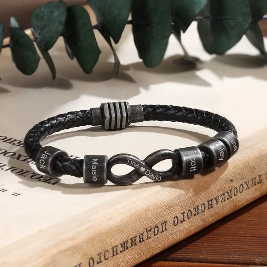 Armbånd til Mænd – Uendelighed og Navn