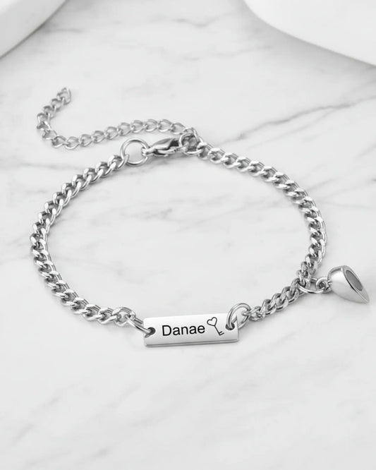 Matchende Armbånd – Hængelås og Nøgle
