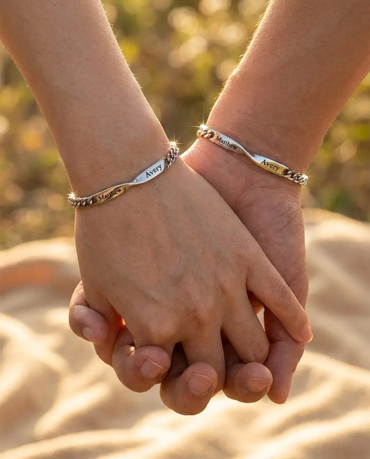 Matchende Armbånd – Snoet Uendelighedsbar
