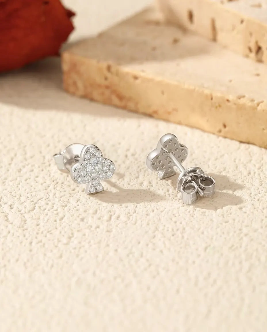 Moissanite-sæt med Klør: Armbånd, Ring, Øreringe